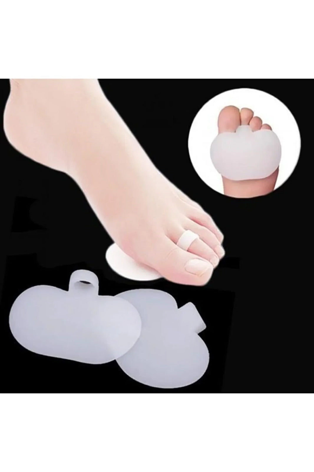 Destekli Silikon Tabanlık Ayak Pedi